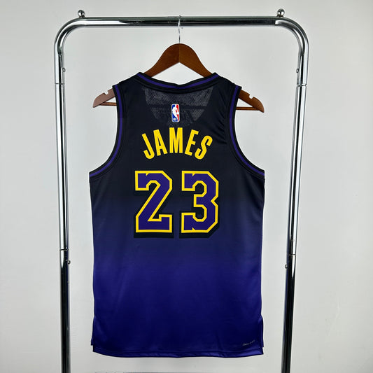 Los Angeles Lakers 24/25 City Edition Jersey - Choose Player