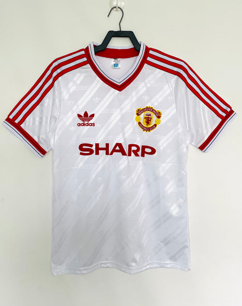 Man's Retro Jersey Manchester United Team Away- 1986/88