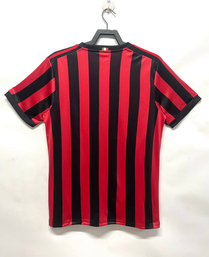 Man's Retro Jersey Milan Team Home- 2017/2018