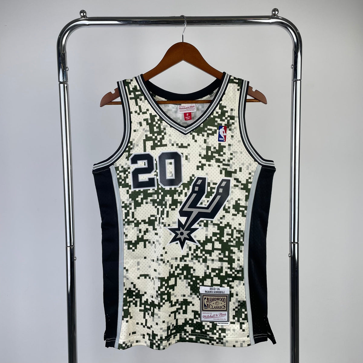 San Antonio Spurs Retro (2013) - Manu Ginobili #20