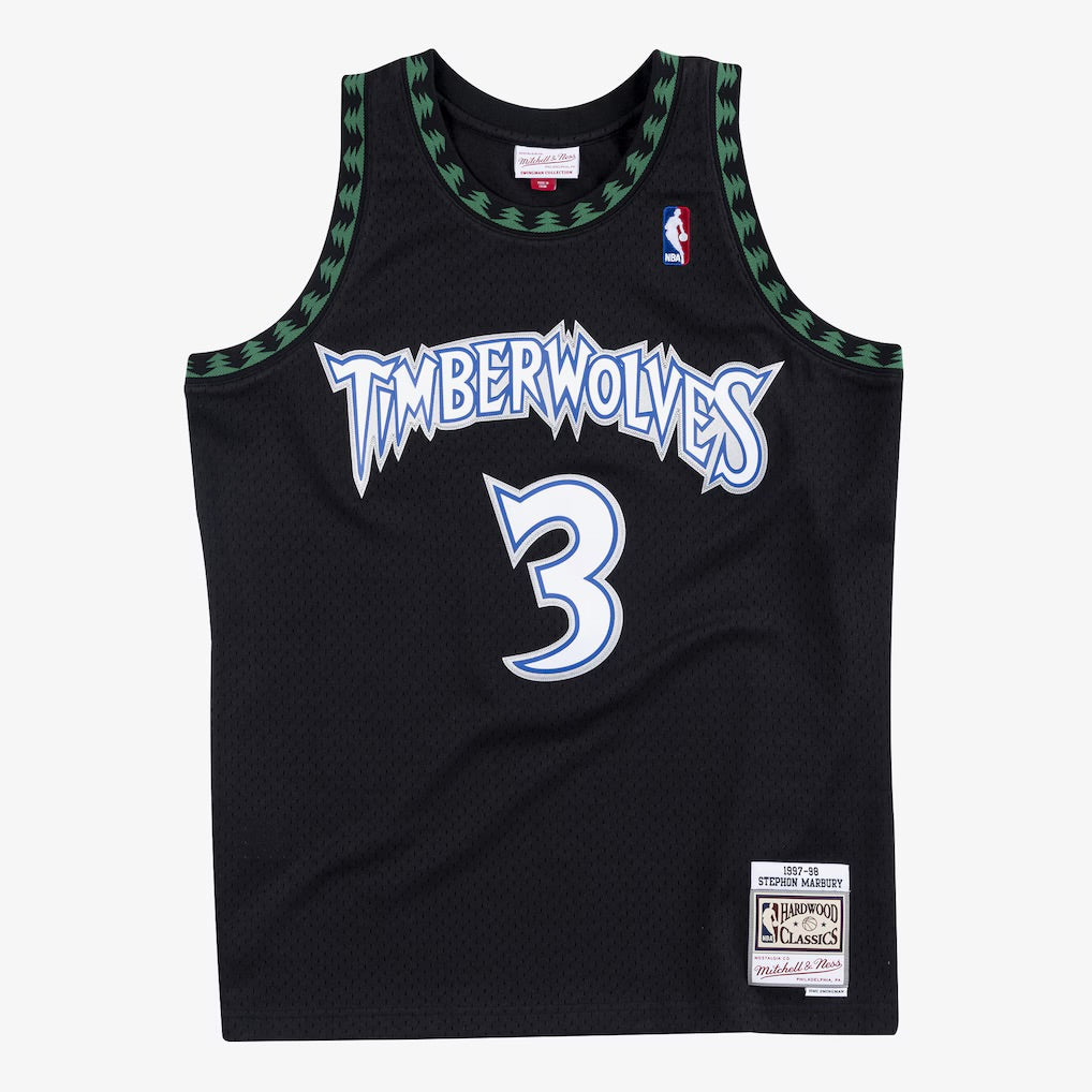 Minnesota Timberwolves Retro (1997) - Stephon Marbury #3