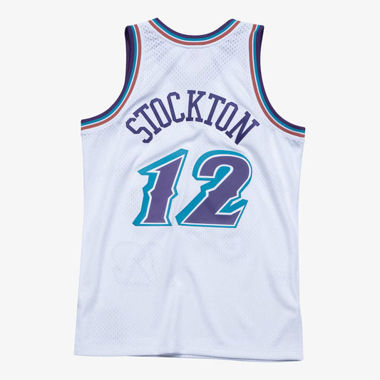 Utah Jazz 1996 Retro Jersey - John Stockton #12 - Design 1