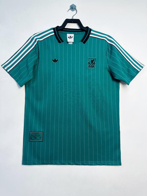 Man's Jersey Retro Liverpool Green - 2025/2026