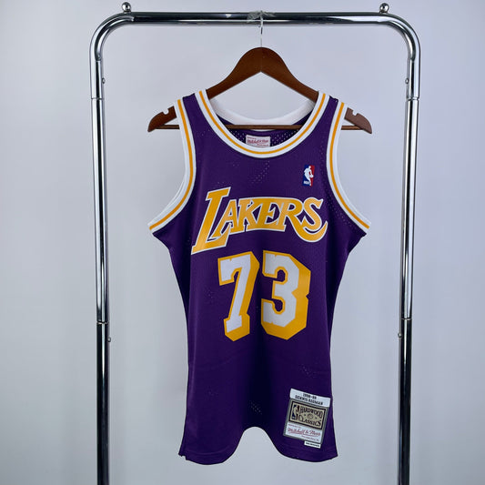 Los Angeles Lakers 1998 Retro Jersey - Dennis Rodman #73 - Design 2