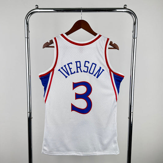 Philadelphia 76ers 1996 Retro Jersey - Allen Iverson #3 - Design 2