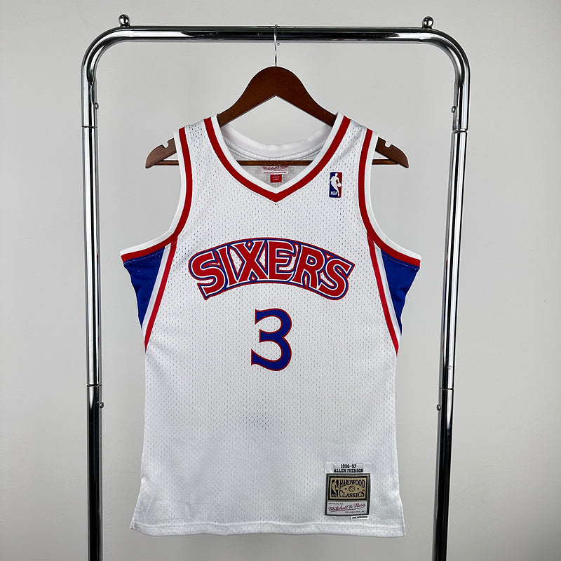 Philadelphia 76ers Retro (1996) - Allen Iverson #3
