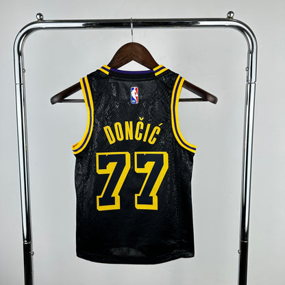 Los Angeles Lakers Black Mamba (Kids) - Luka Doncic #77