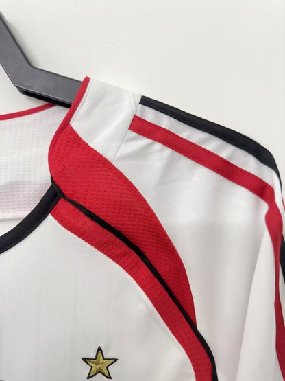 Man's Retro Long Sleeve Milan Team - 2006/07