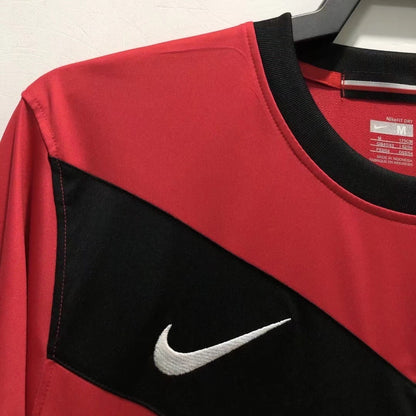 Man's Retro Long Sleeve Manchester United Team Home - 2010