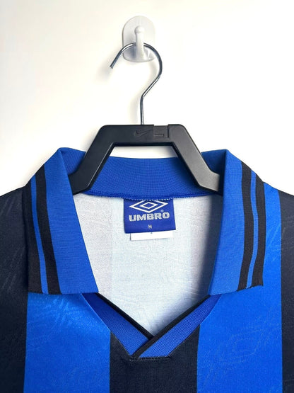 Man's Retro Jersey Internazionale Milano Team Home - 1995/96