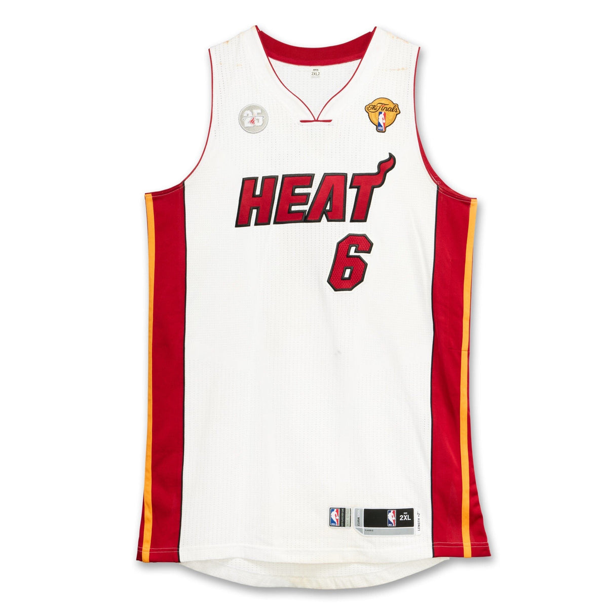 Miami Heat Retro (2012) - Lebron James #6