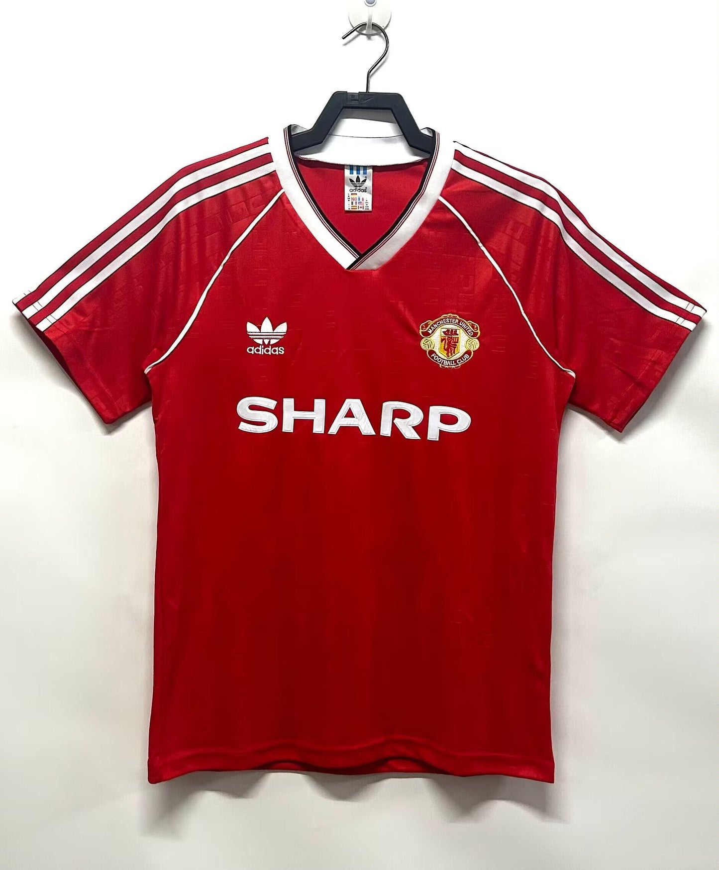 Man's Retro Jersey Manchester United Team Home - 1988/1990
