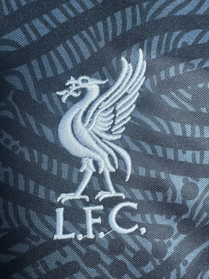 Man's Retro Jersey Liverpool Team GK Black Home - 2020/21