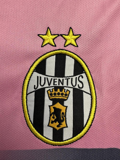 Man's Retro Jersey Juventus Team Pink - 2002/03