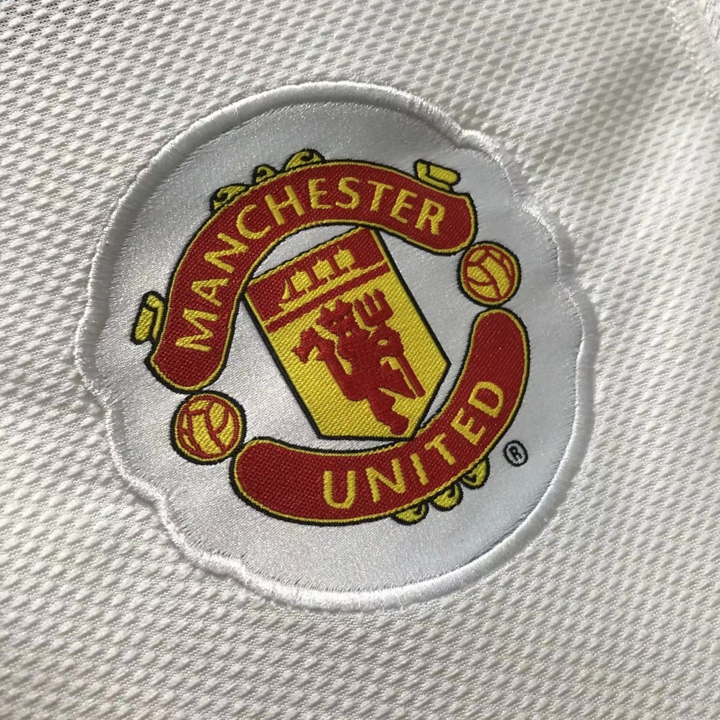 Man's Retro Long Sleeve Manchester United Team Away - 2008/09