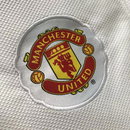 Man's Retro Long Sleeve Manchester United Team Away - 2008/09