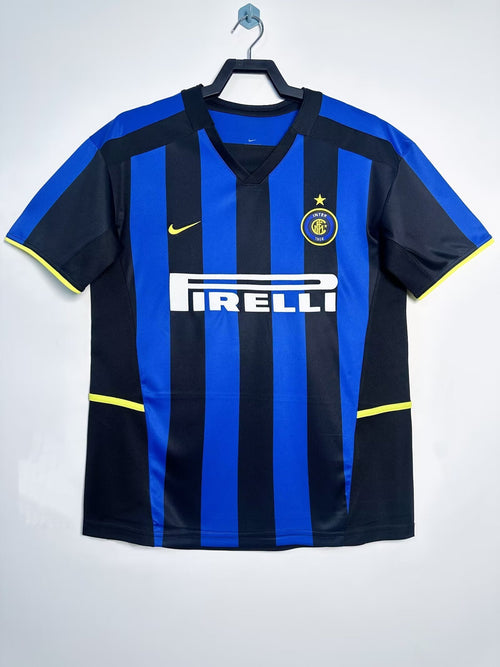 Man's Retro Jersey Internazionale Milano Team Home - 2002/03