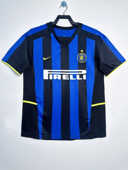 Man's Retro Jersey Internazionale Milano Team Home - 2002/03