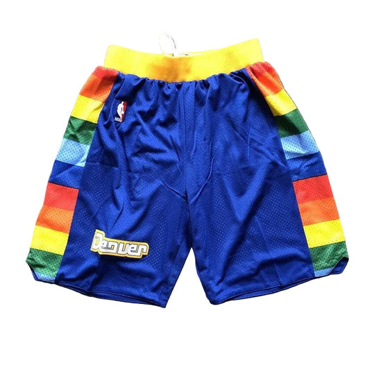 Denver Nuggets 1991 Retro Shorts - Design 1