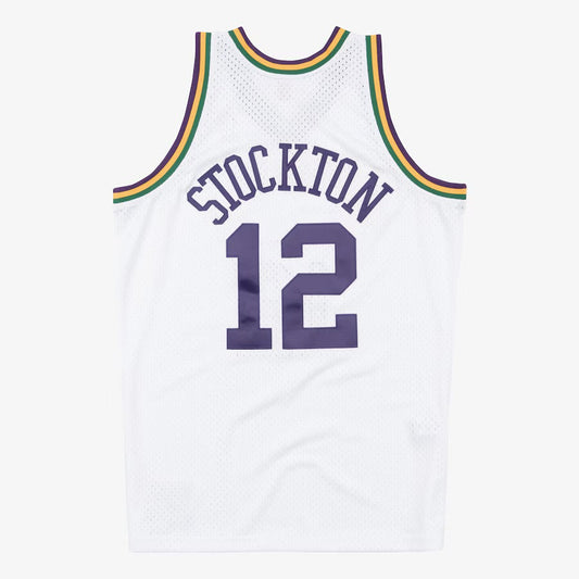 Utah Jazz 1991 Retro Jersey - John Stockton #12 - Design 1