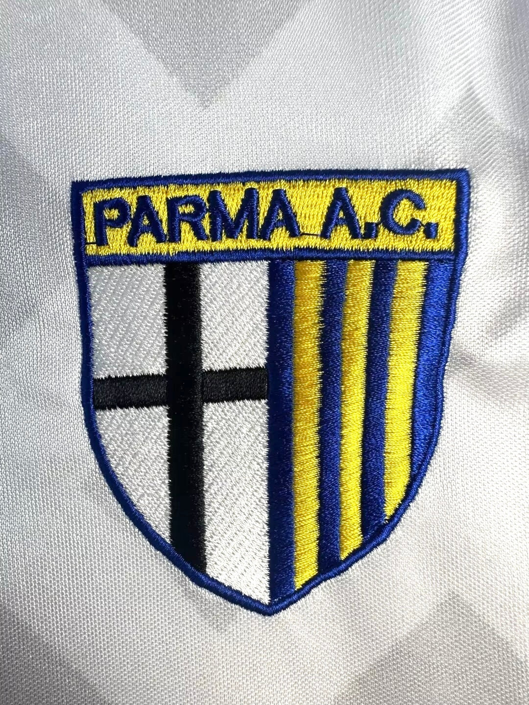 Man's Retro Jersey Parma Calcio Team white - 1995/1997
