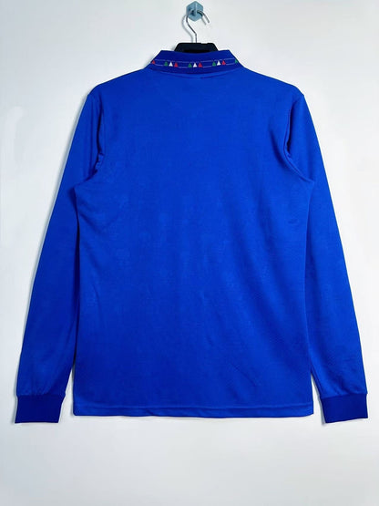 Man's Retro Long Sleeve Italy National Team Home - 1994
