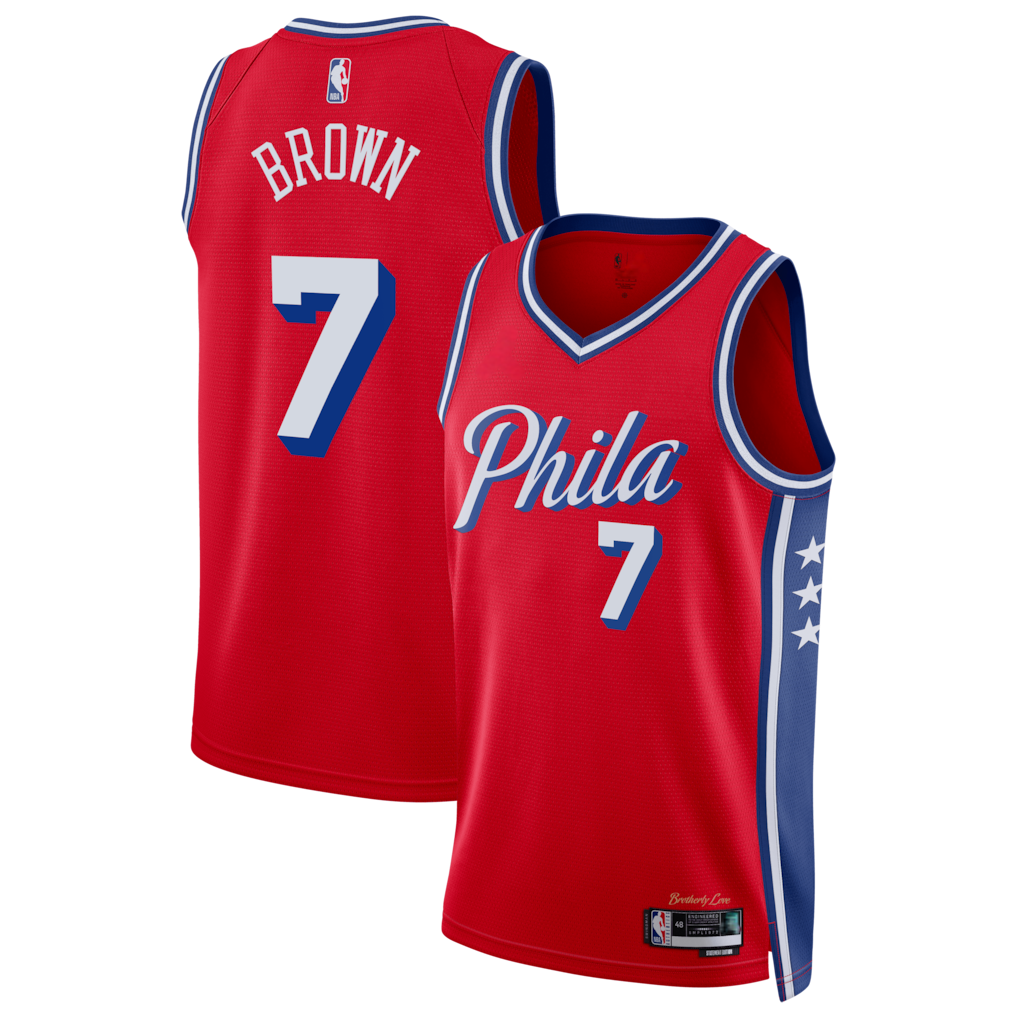 Philadelphia 76ers Statement (Current) - Jaylen Brown #7