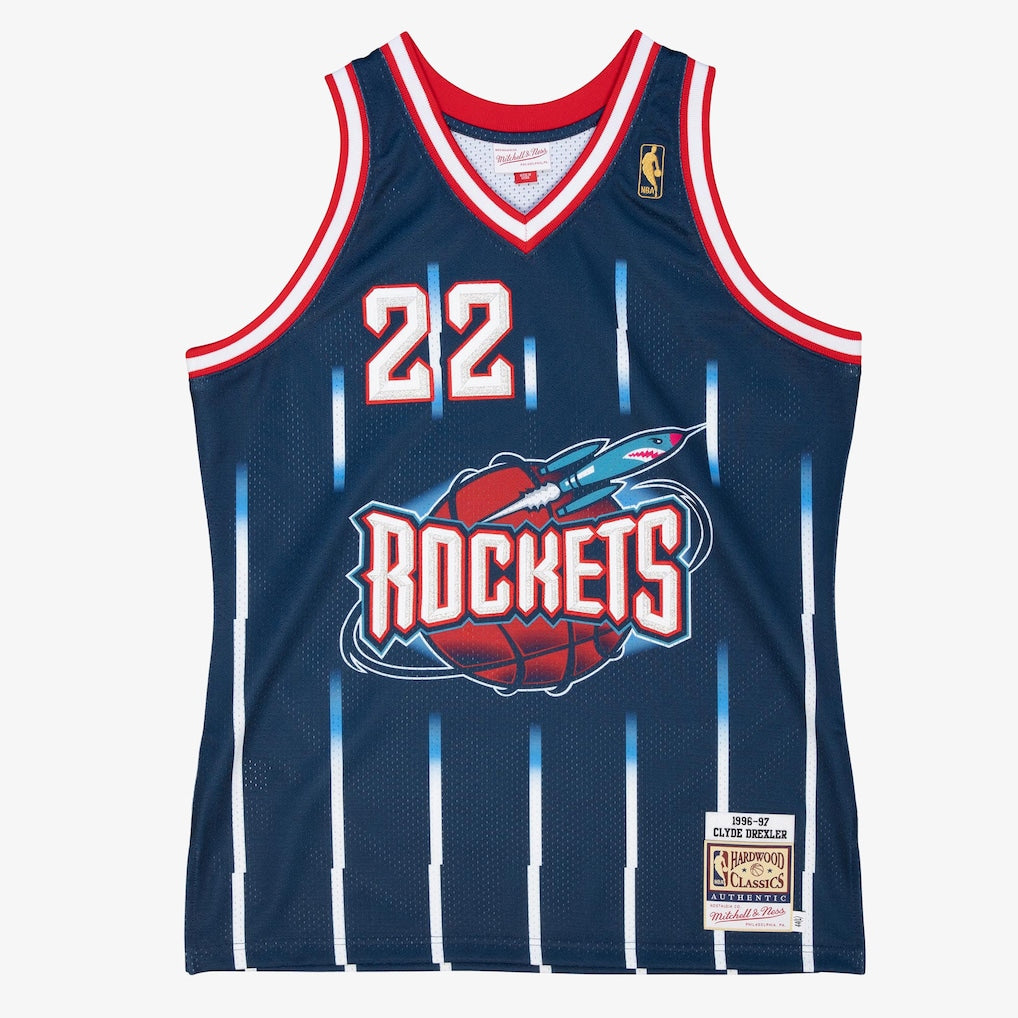 Houston Rockets Retro (1996) - Clyde Drexler #22