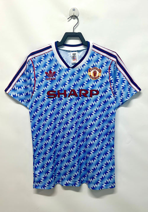 Man's Jersey Retro Manchester United Team Away - 1990/1992