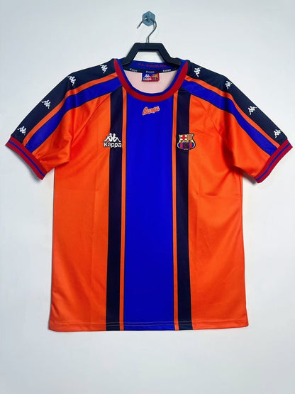 Man's Retro Jersey Barcelona Team Away - 1997/98
