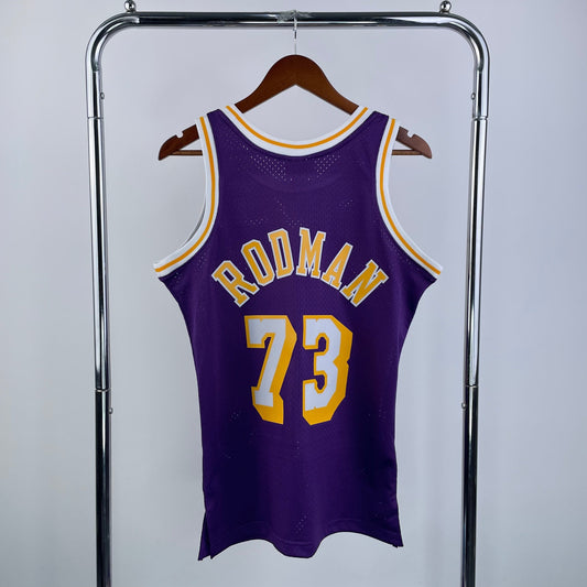 Los Angeles Lakers 1998 Retro Jersey - Dennis Rodman #73 - Design 2