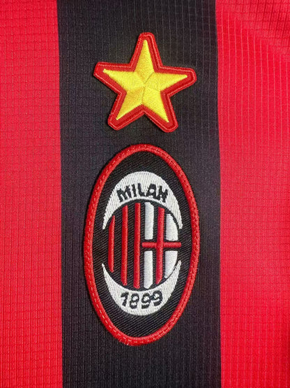 Man's Retro Jersey Milan Team Home - 1997/98
