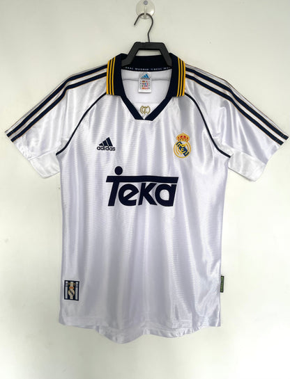 Man's Retro Jersey Real Madrid Team - 1998/00