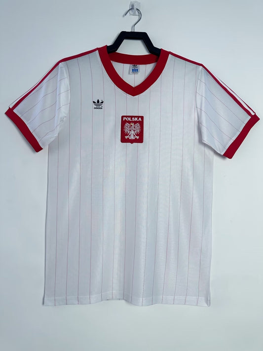 Man's Retro Jersey Polonia National Team - 1982