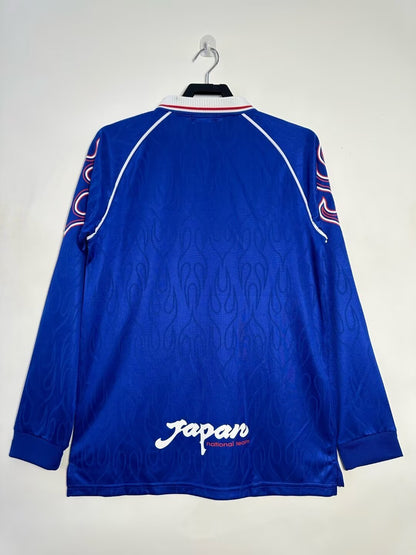 Man's Retro Long Sleeve Japan National Team Home - 1998