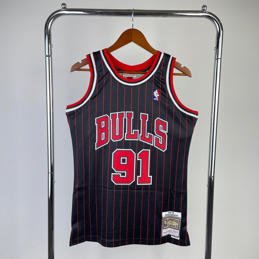 Chicago Bulls 1995 Retro Jersey - Dennis Rodman #91 - Design 2
