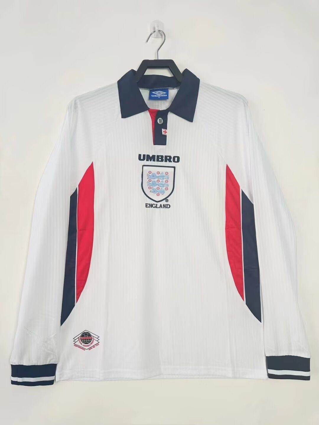 Man's Retro Long Sleeve England National Team - 1998