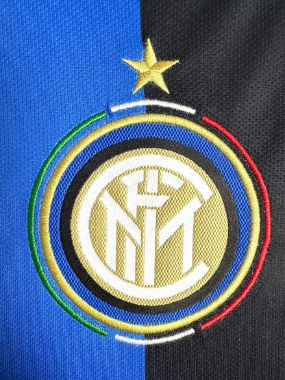 Man's Retro Long Sleeve Internazionale Milano Team Home - 2010