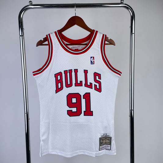 Chicago Bulls 1997 Retro Jersey - Dennis Rodman #91 - Design 2