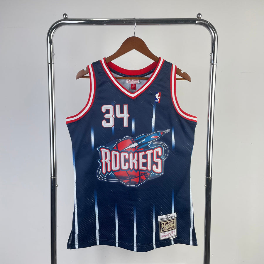 Houston Rockets Retro (1996) - Hakeem Olajuwon #34