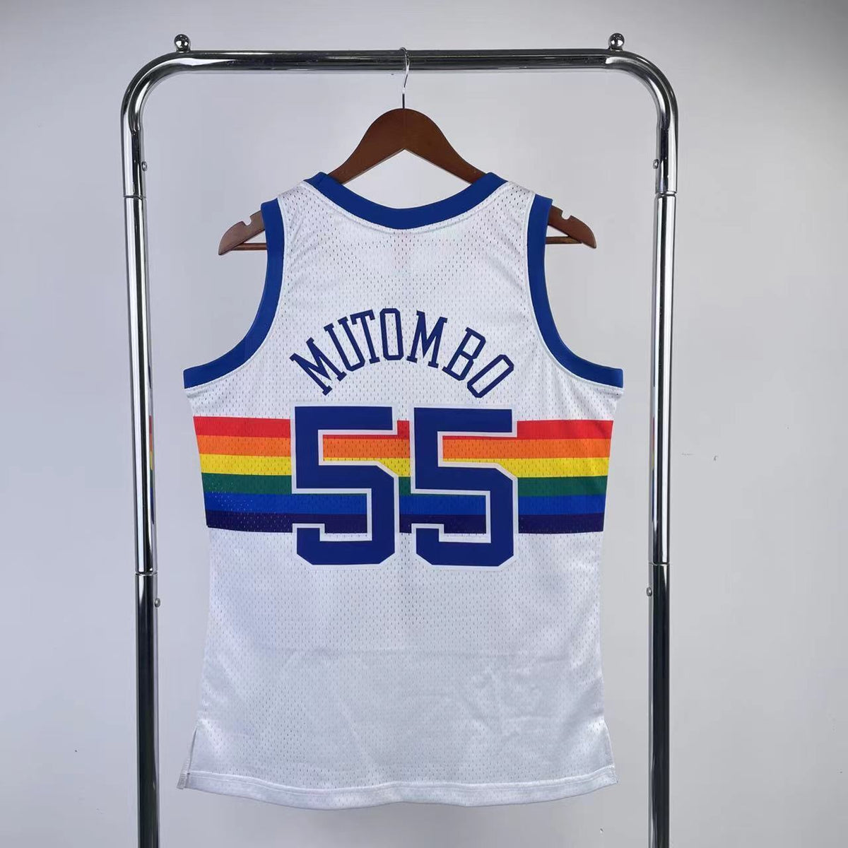 Denver Nuggets Retro (1991) - Dikembe Mutombo #55