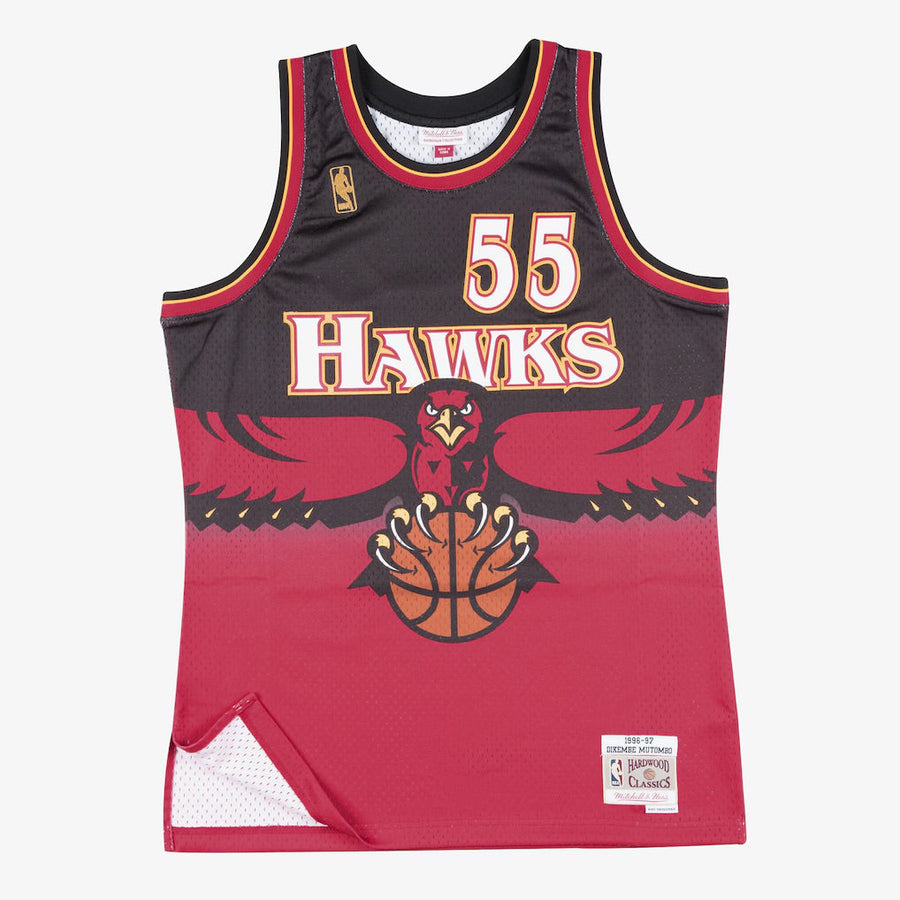 Atlanta Hawks Retro (1996) - Dikembe Mutombo #55
