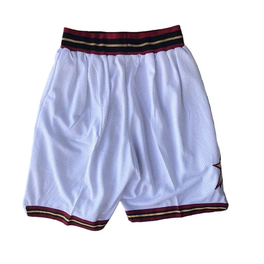Philadelphia 76ers 1997 Retro Shorts - Design 3