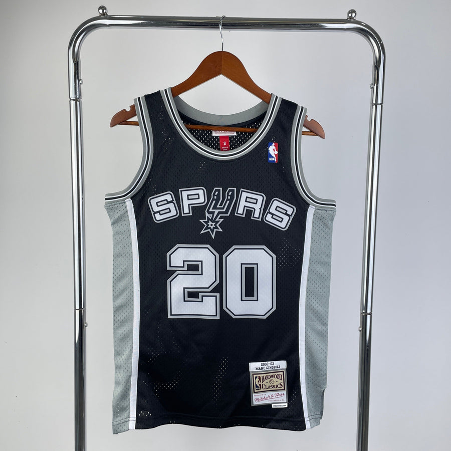 San Antonio Spurs Retro (2002) - Manu Ginobili #20