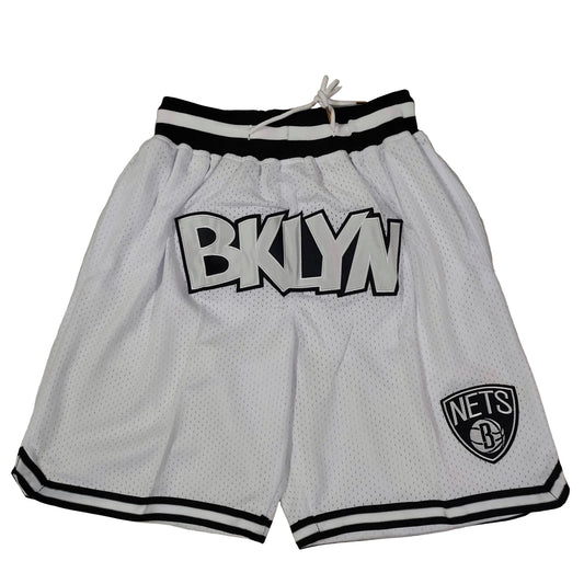 Brooklyn Nets Retro Shorts - Design 3