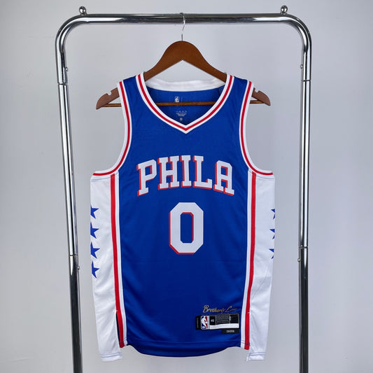 Philadelphia 76ers 25/26 Icon Jersey - Tyrese Maxey #0