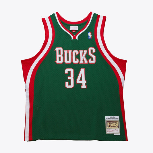 Milwaukee Bucks 2013 Retro Jersey - Giannis Antetokounmpo #34