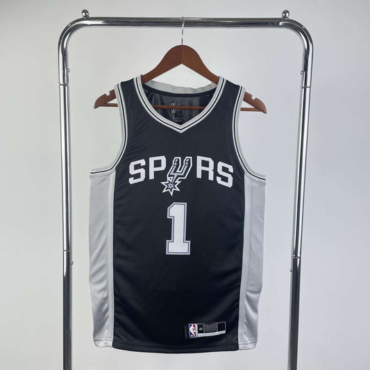 San Antonio Spurs 25/26 Icon Jersey - Victor Wembanyama #1
