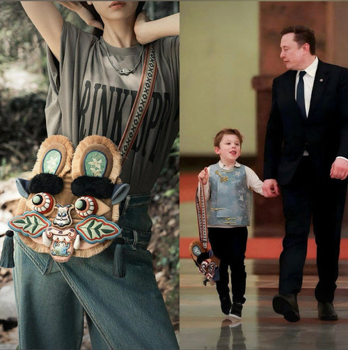 Same bag as Musk's son