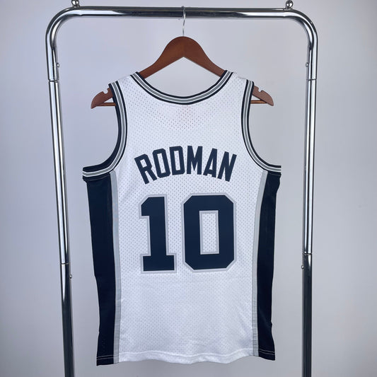 San Antonio Spurs 1993 Retro Jersey - Dennis Rodman #10 - Design 2